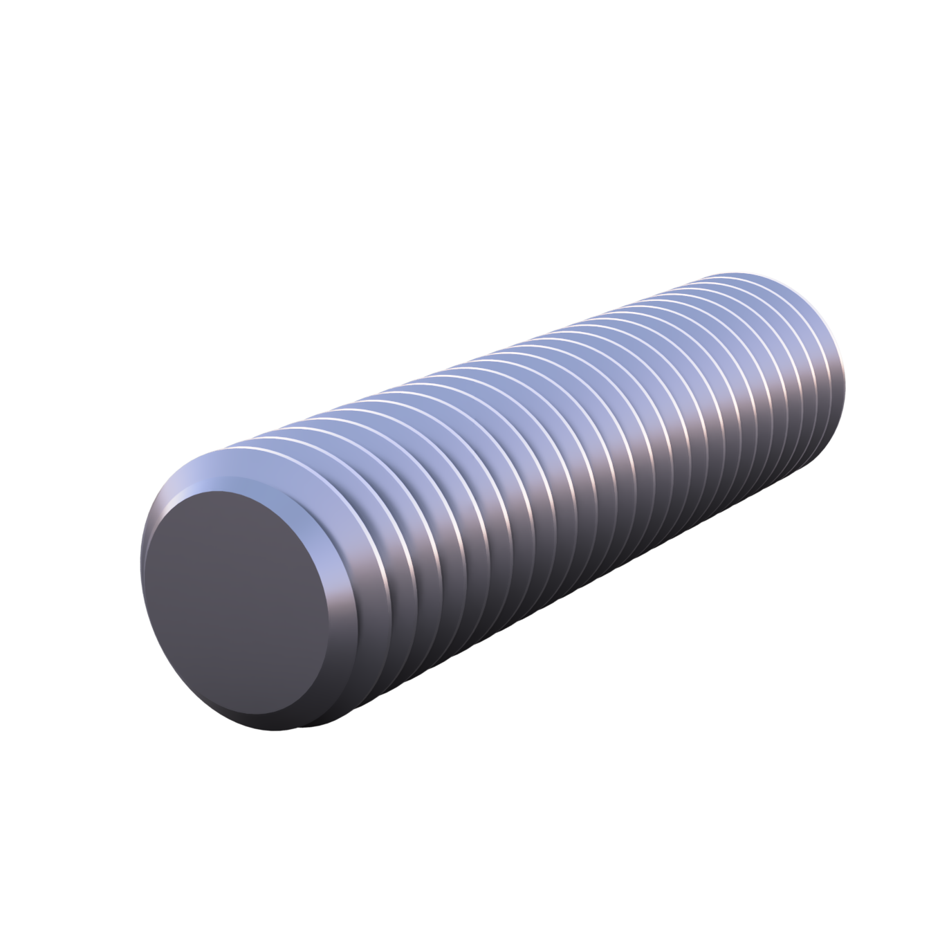 Super Duplex 2507 fully threaded stud bolt for industrial fastening