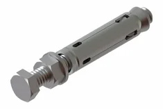 Anchors bolts nuts and washers for stone cladding fixing system