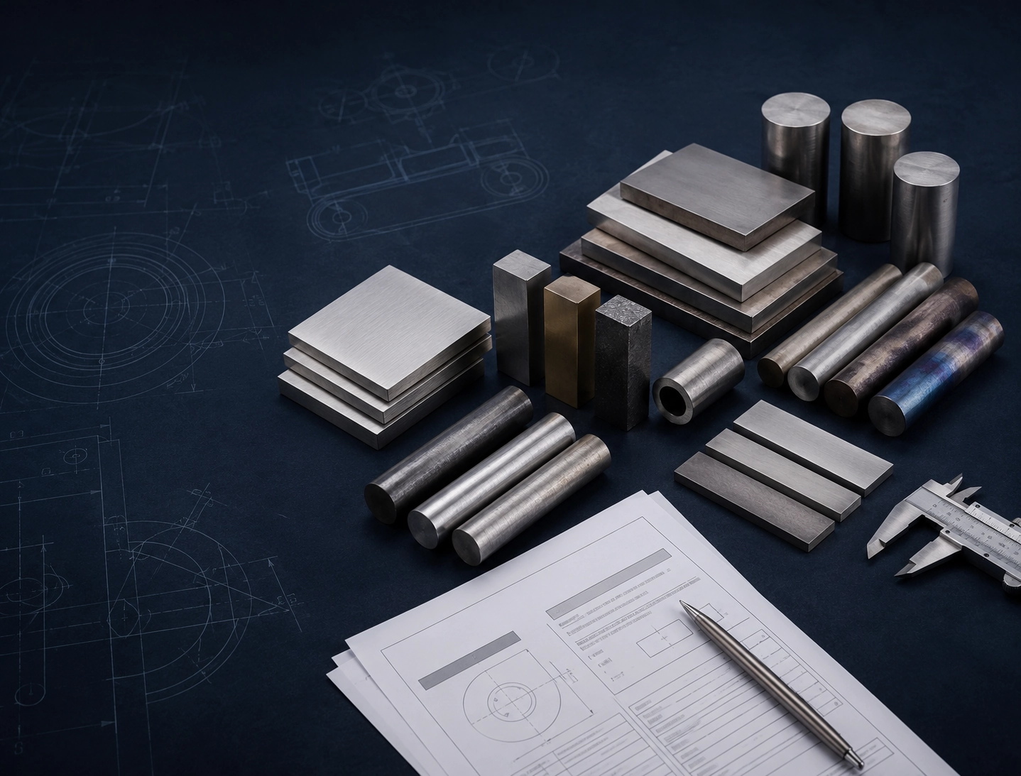 Material guide resources connected with stainless steel, nickel alloy, duplex, alloy steel and special metal grade pages
