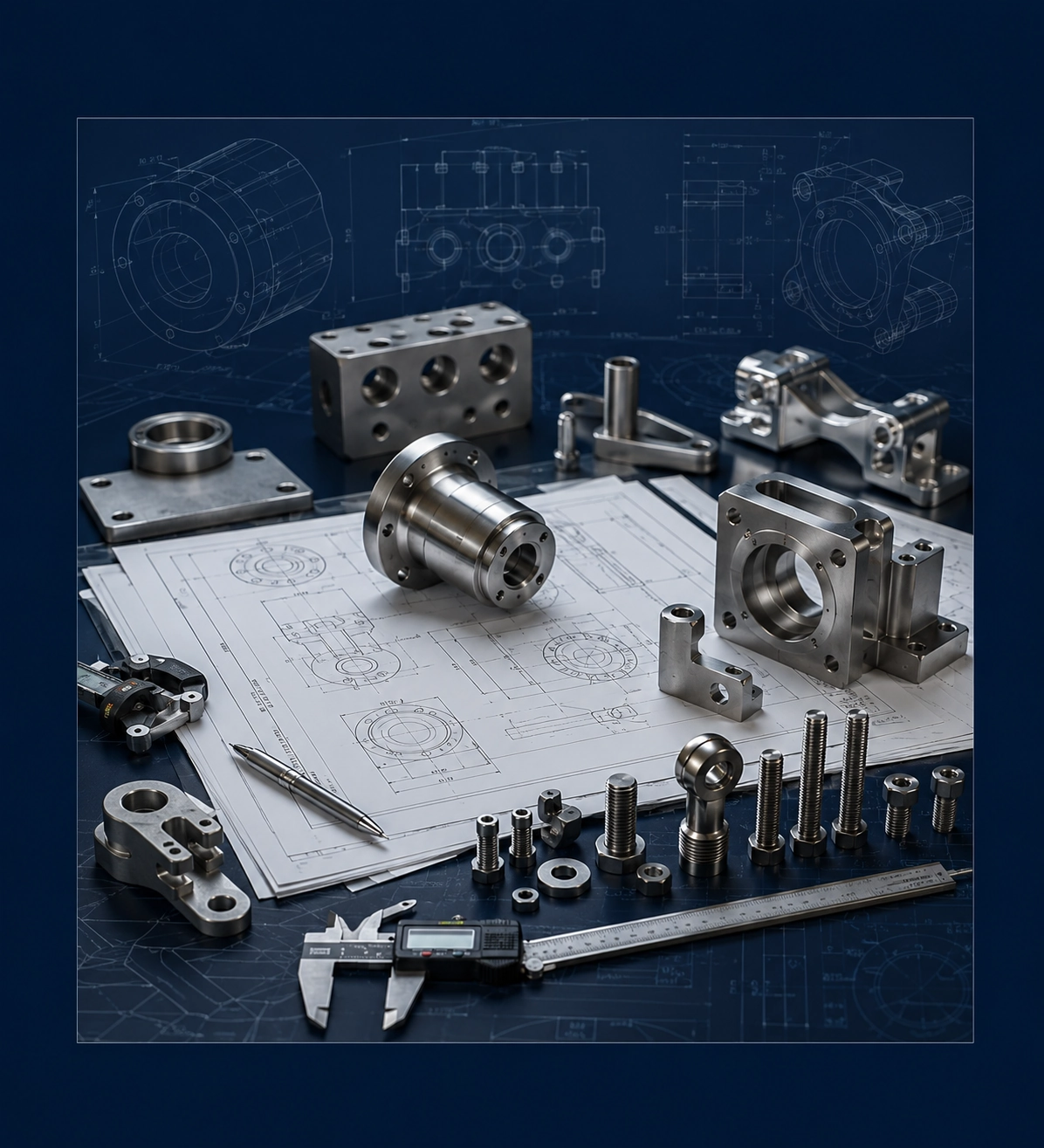 WISINE send drawing for quote support for custom parts and fasteners