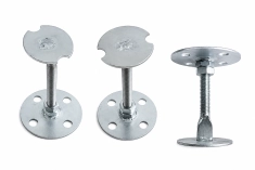 Stone clip and stone clamp for stone cladding fixing system
